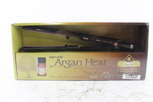 One N Only Argan Heat Ceramic Straightening Iron Property Room One N Only Argan Heat Ceramic Straightening Iron