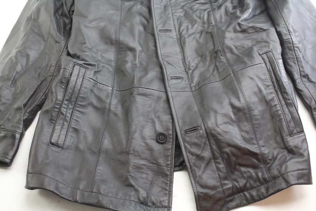 Claiborne Leather Jacket Size Large Property Room Claiborne Leather Jacket Size Large