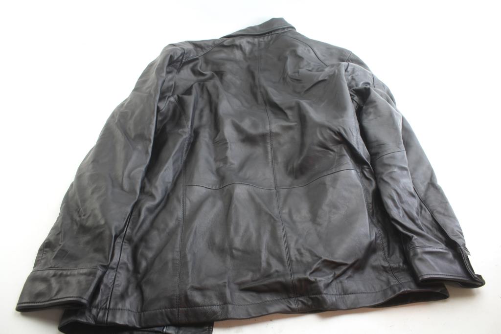 Claiborne Leather Jacket Size Large Property Room Claiborne Leather Jacket Size Large