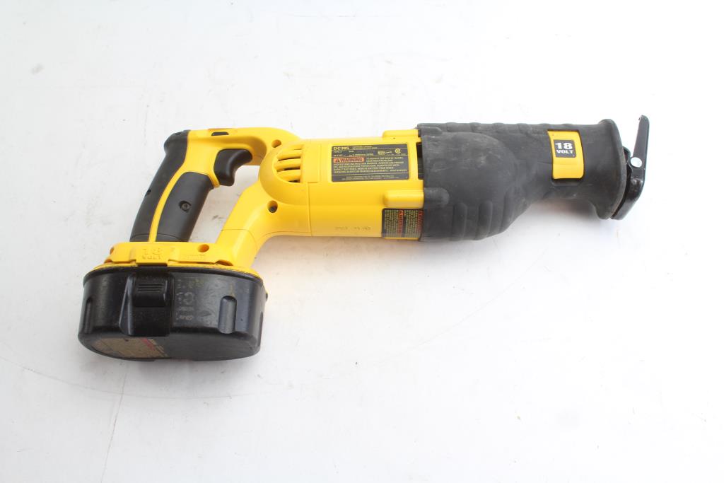 Dewalt Dc385 Cordless Reciprocating Saw Property Room