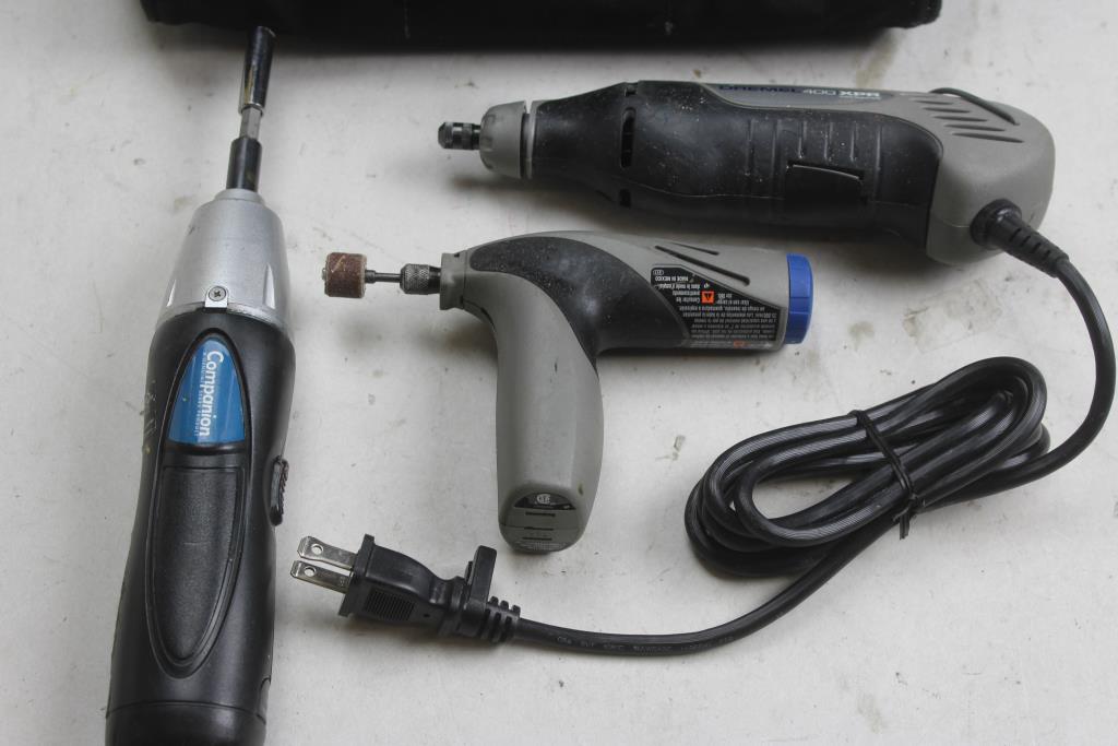 Dremel Rotary Tools, Sears Companion Electric Screwdriver, & More; 5