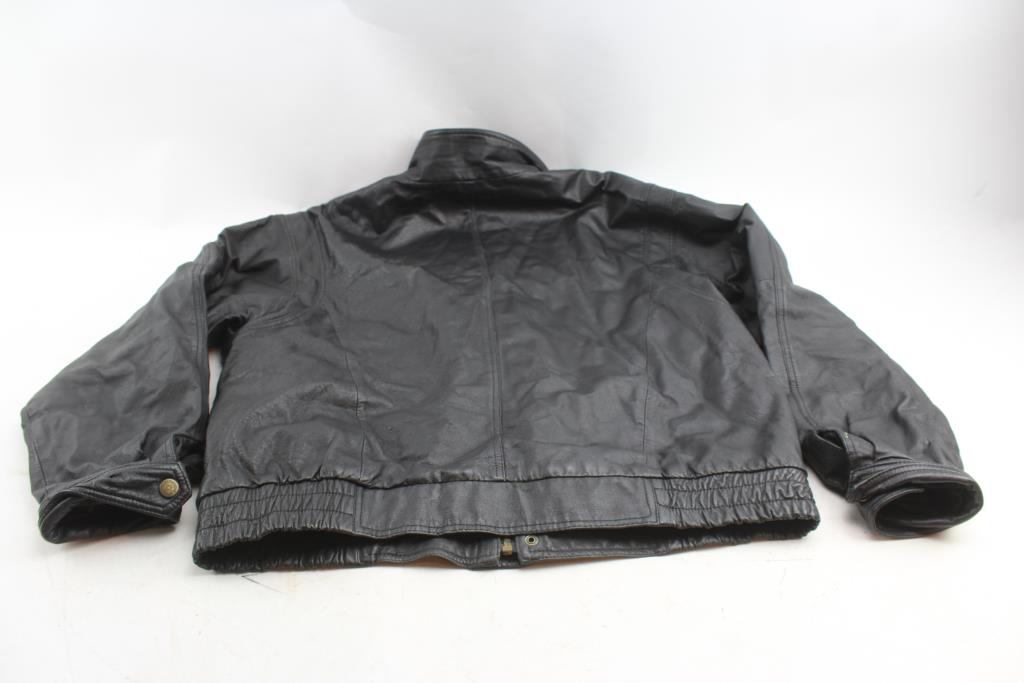 Expressions Contemporary Large Mens Leather Jacket Property Room Expressions Contemporary Large Mens Leather Jacket