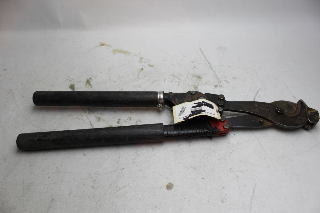 H.K. Porter 8690FH Ratchettype Hard Cable Cutter Property Room