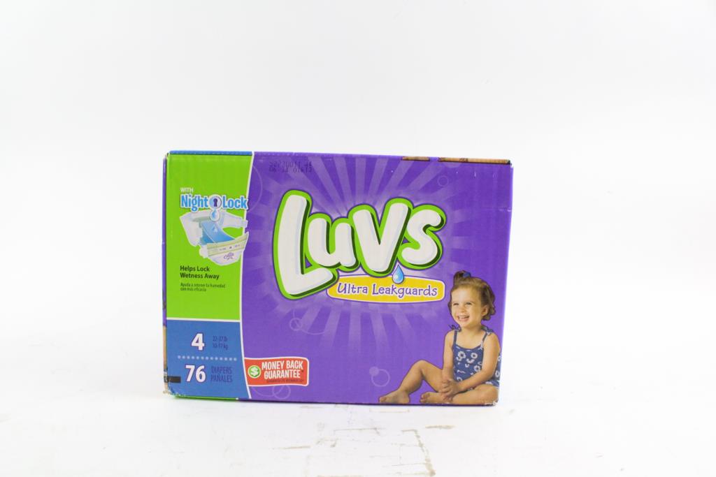 luvs ultra leakguard diapers size 4 76 count property room luvs size 4 diapers