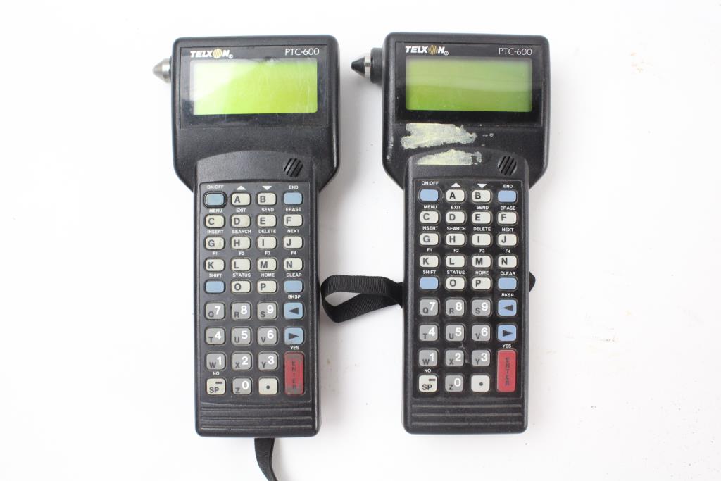 Telxon Barcode Scanners, 2 Pieces Property Room
