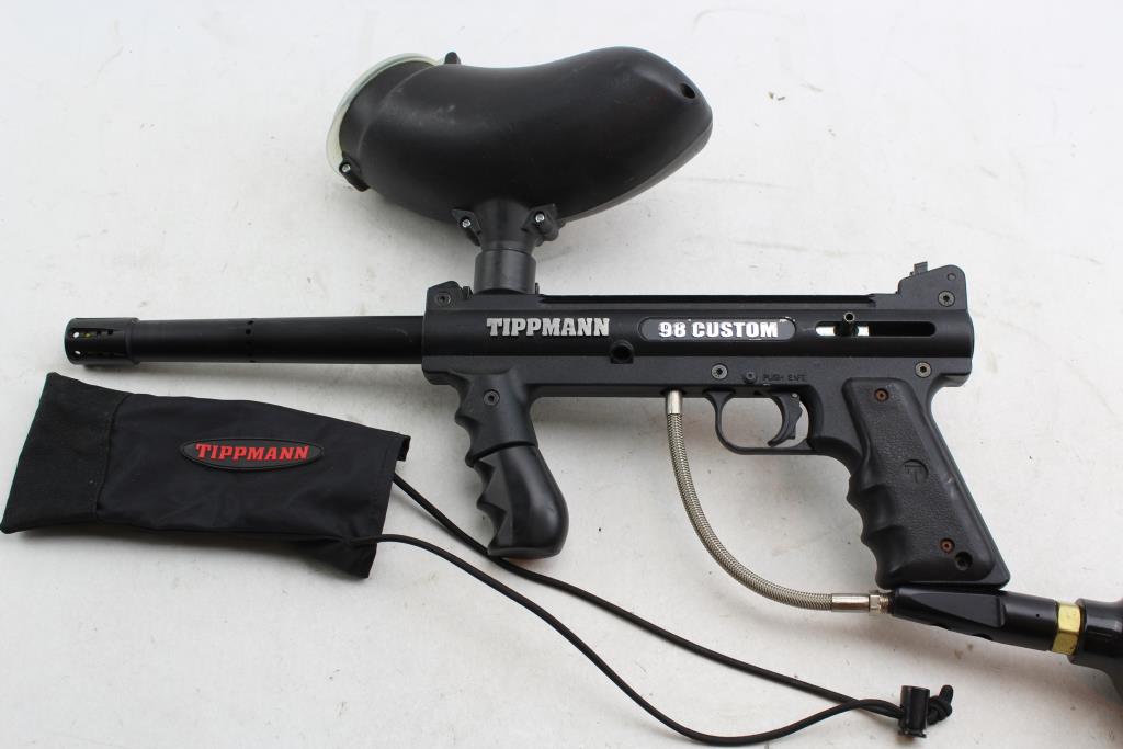 Tippmann 98 Custom Paintball Gun Property Room Tippmann 98 Custom Paintball Gun