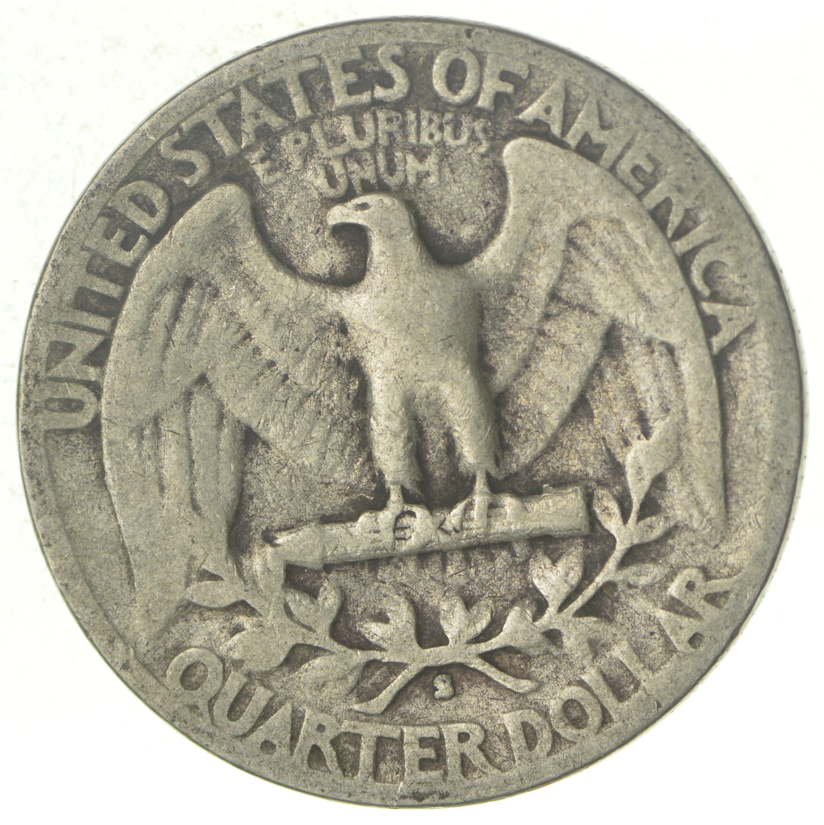 S' Mint Mark TOUGH 1942S Washington Quarter RARE Property Room