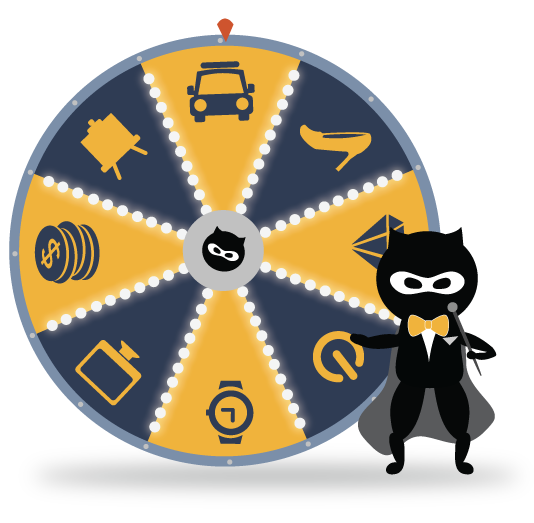 BidNinja and Gameshow wheel