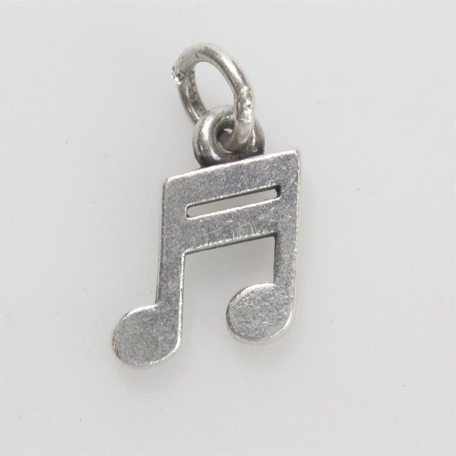 1.08g Silver James Avery Music Note Charm Property Room