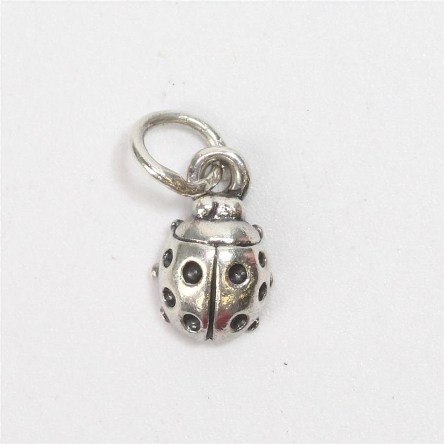 1.14g Silver James Avery Ladybug Charm Property Room
