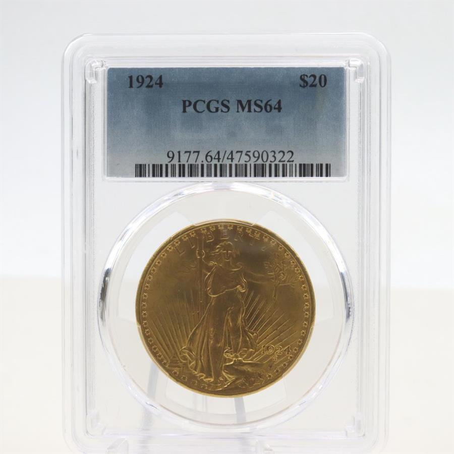 1924-ms64-saint-gaudens-20-dollar-gold-coin-pcgs-graded-property-room