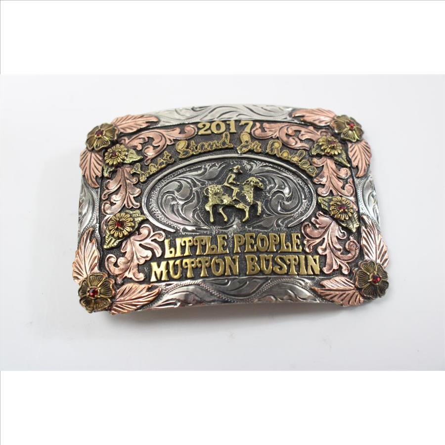 2017 Little People Mutton Bustin Belt Buckle | Property Room