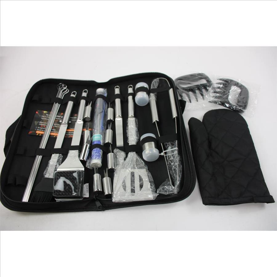24 Piece Grill Utensil Kit With Carrying Case Property Room
