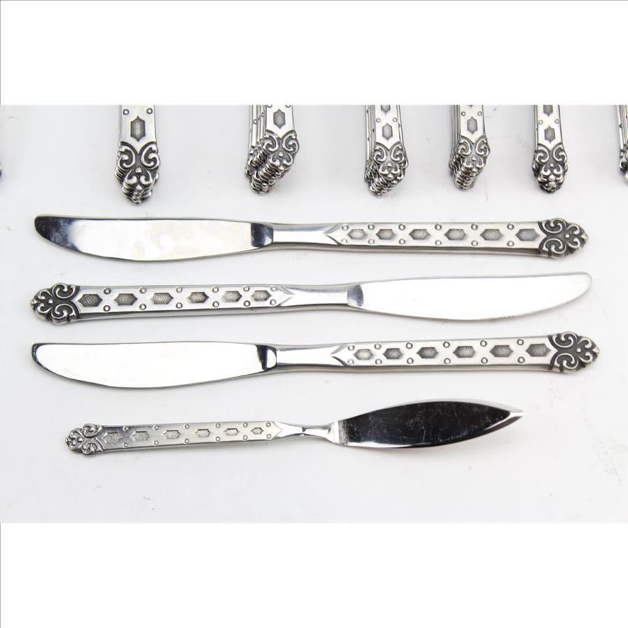 25+ Pc Japan Northland Stainless Series Flatware Property Room