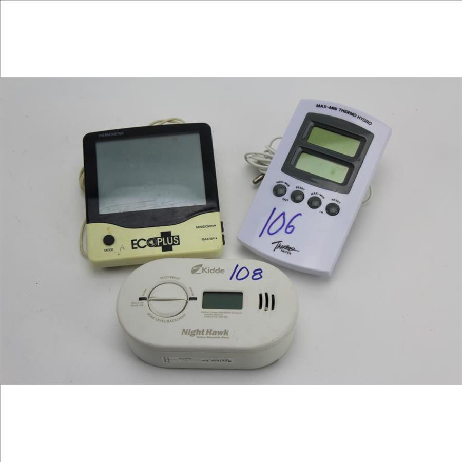3 Pc Temperature Reader Bulk Lot Property Room