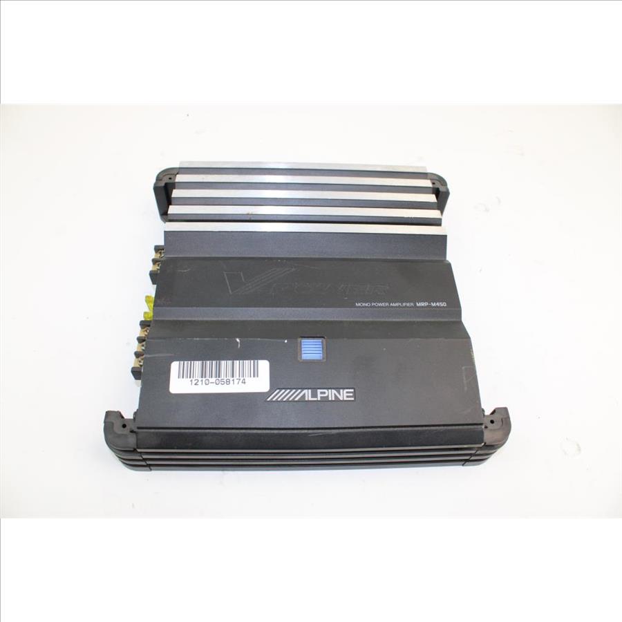 Alpine VPower Mono Power Amplifier (Model MRPM450) Property Room