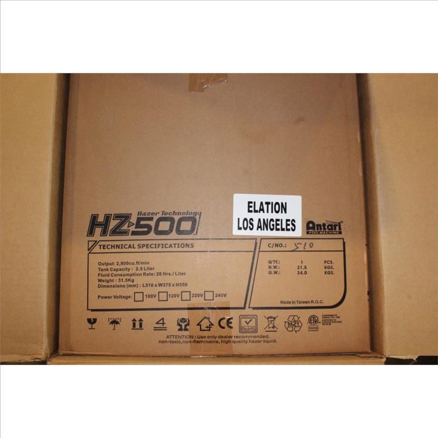 Antari Fog Machine, HZ500 Property Room