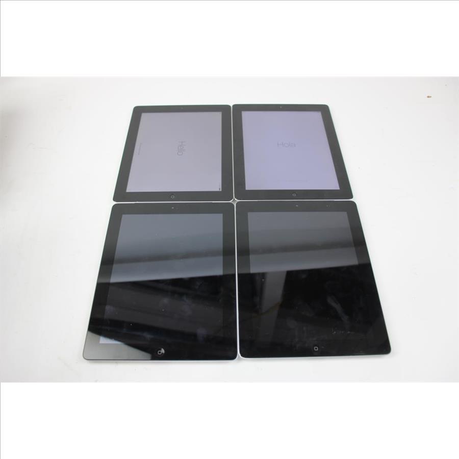 Apple IPad, 4 Pieces Activation Locked, Sold For Parts