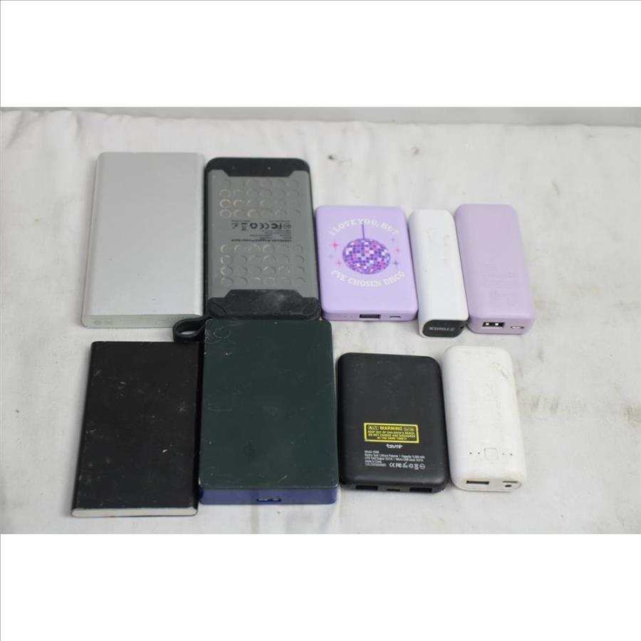 Assorted Powerbanks And USB Hubs