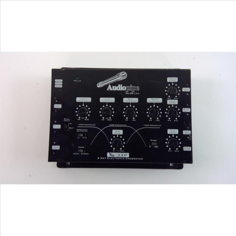 Audiopipe 3 Way Electronic Crossover Property Room