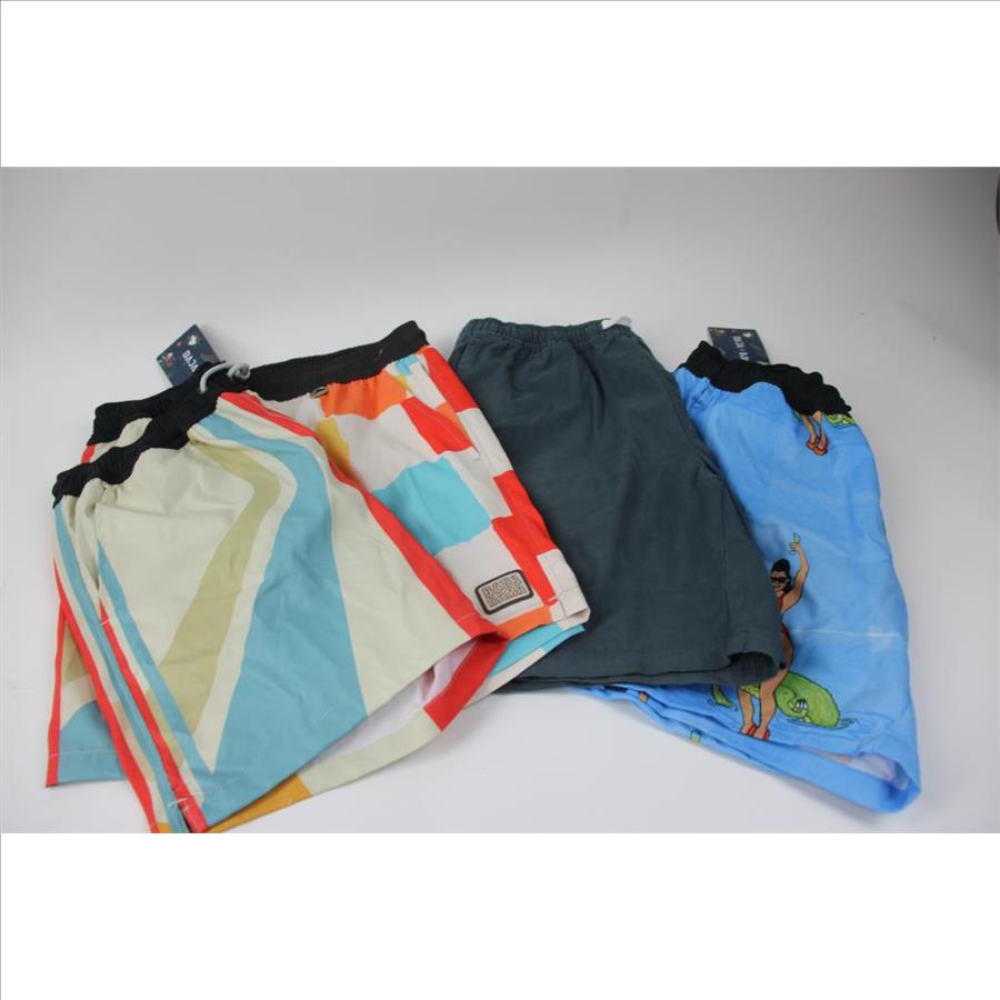 Baja Llama Medium Men's Shorts/Swimwear Clothing Lot, 19 Pieces