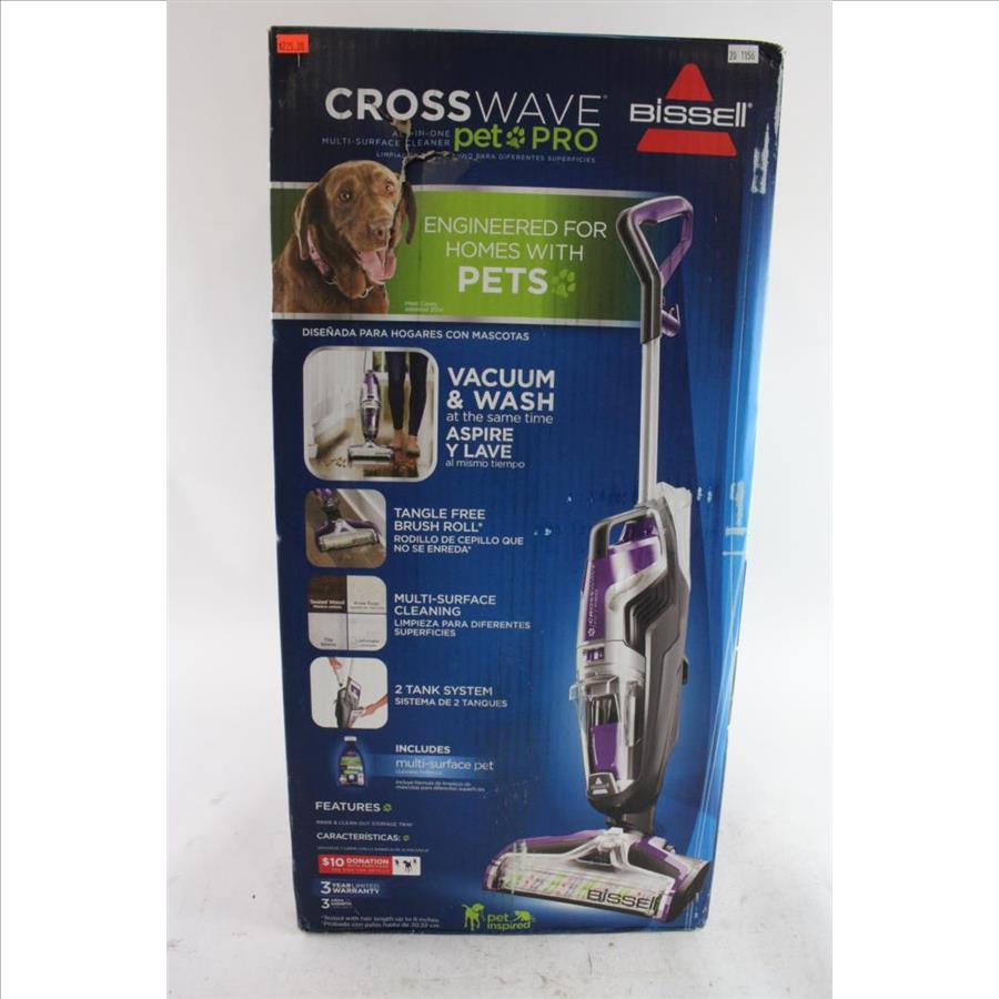 Bissell Crosswave Pet Pro Vacuum Property Room