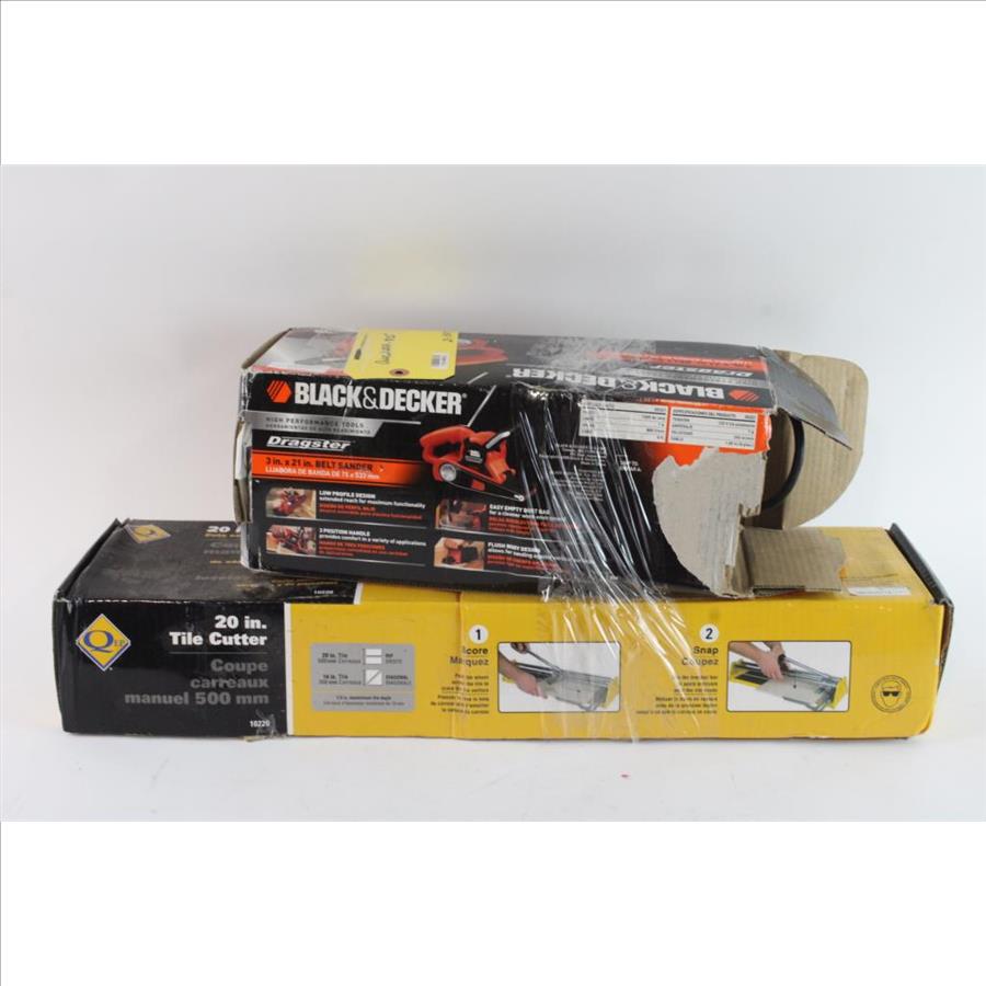 Black And Decker Belt Sander, Qep Tile Cutter Property Room