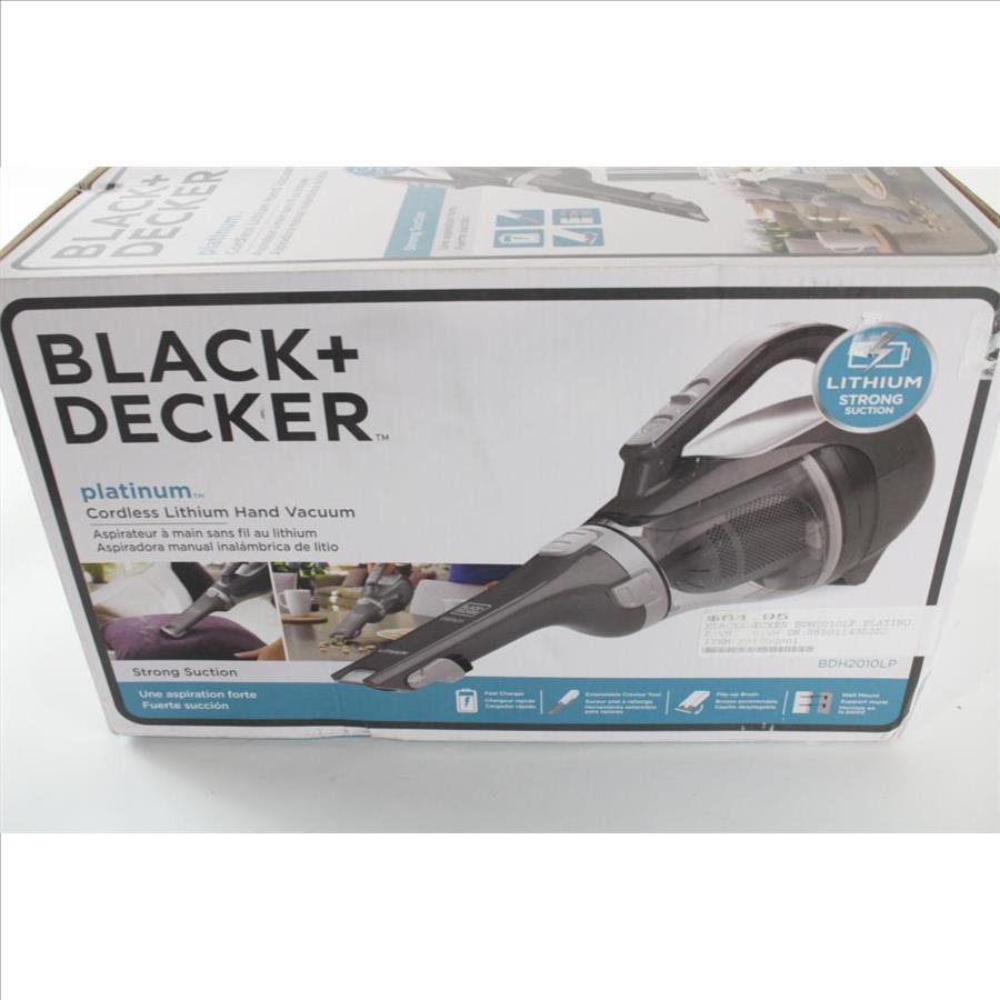 Black & Decker Cordless Hand Vacuum Property Room