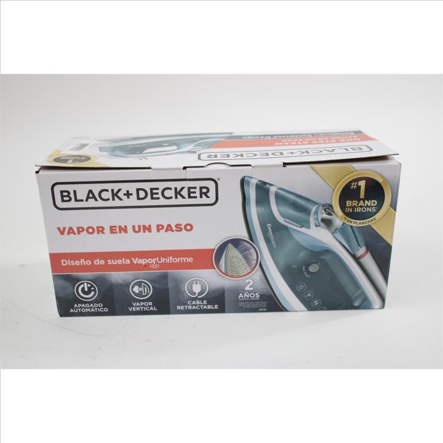 Black + Decker One Step Steam Iron Property Room