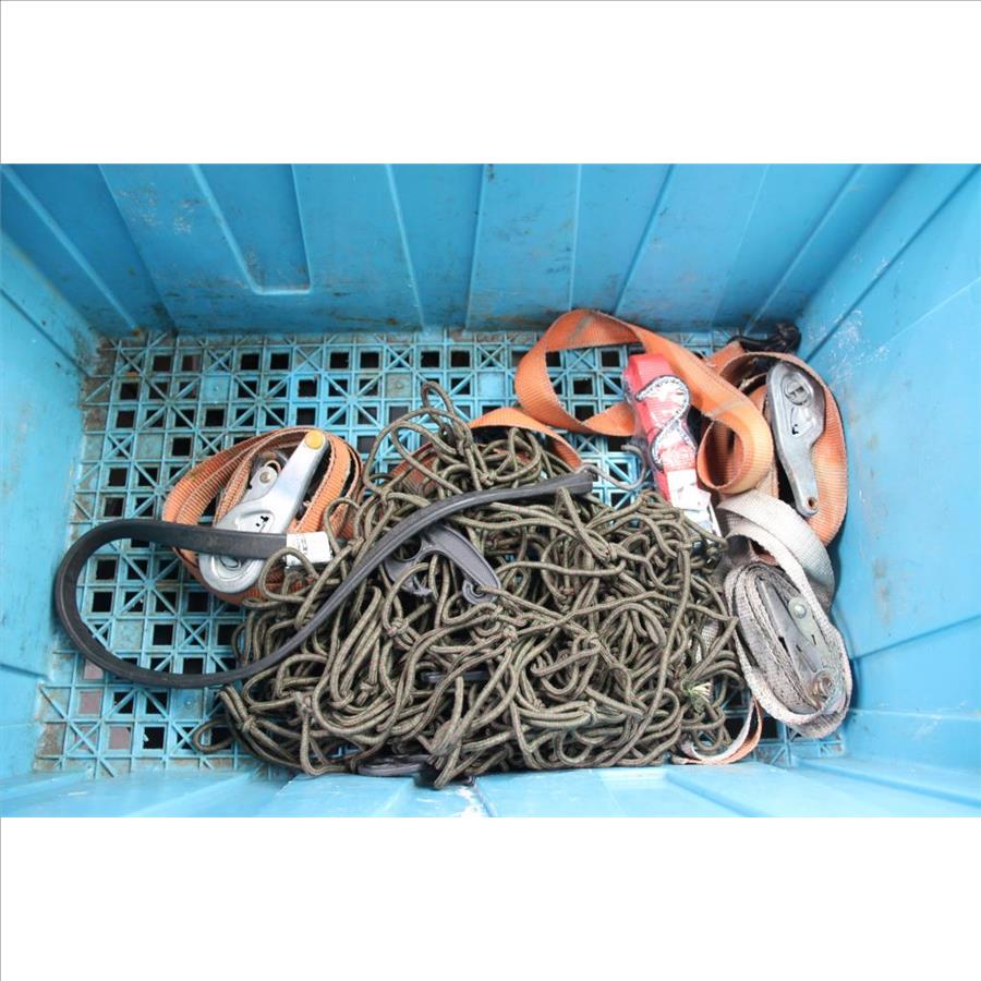 Blue Box With Strap Ties