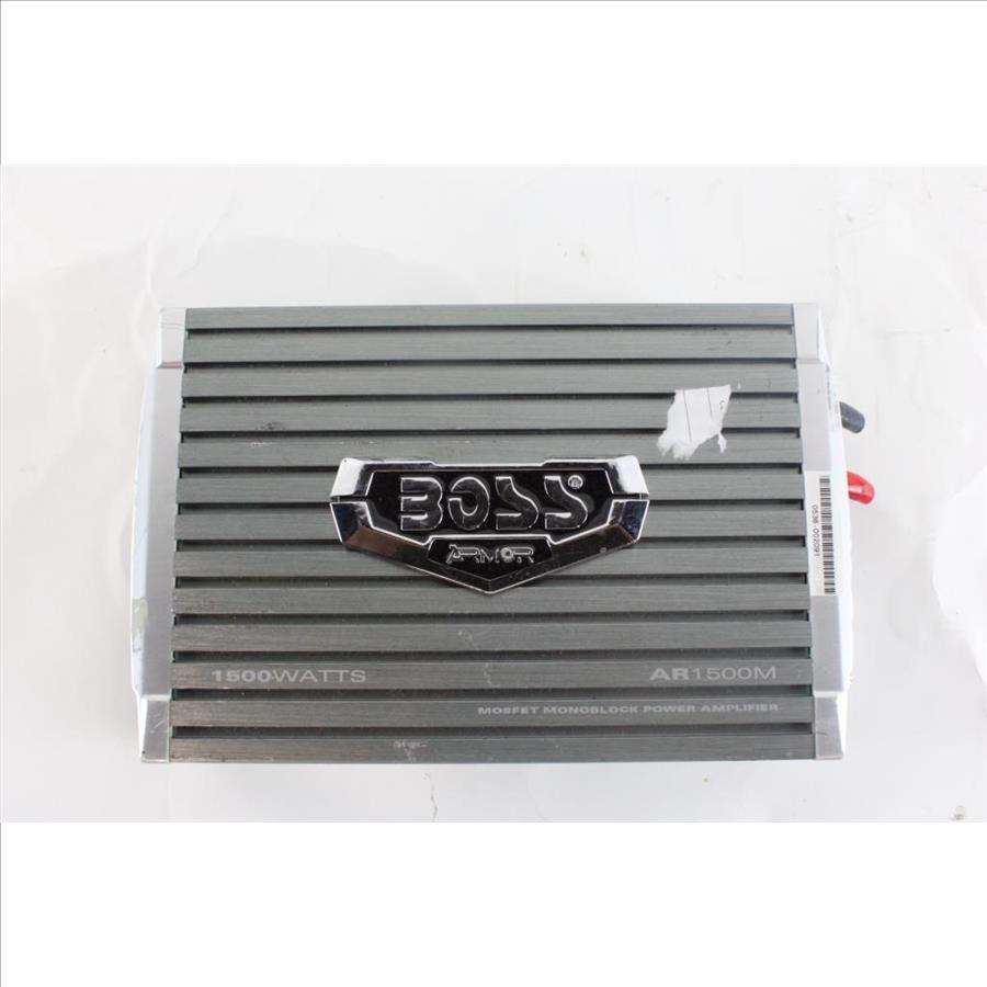 Boss 1500W Single Channel Amplifier Property Room