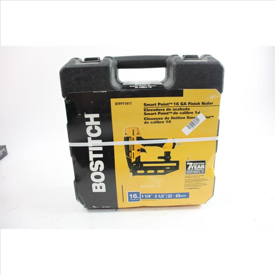 Bostitch Smart Point 16 GA Finish Nailer, BTFP71917 Property Room