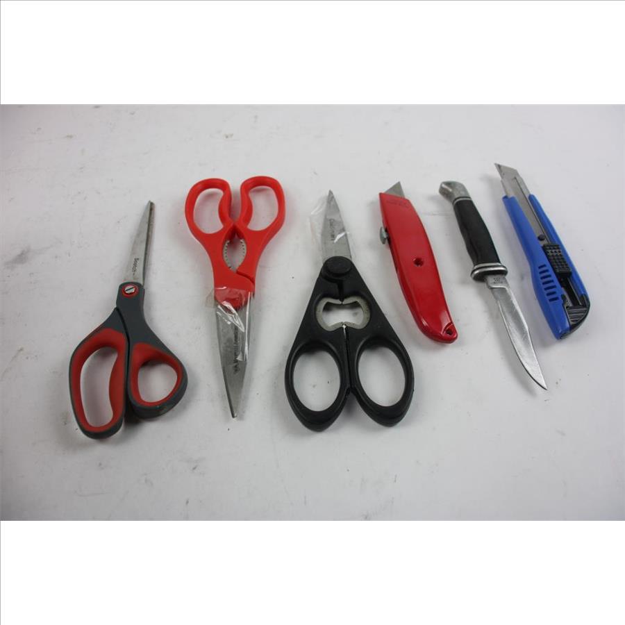 Box Cutters, Scissors, And More Property Room