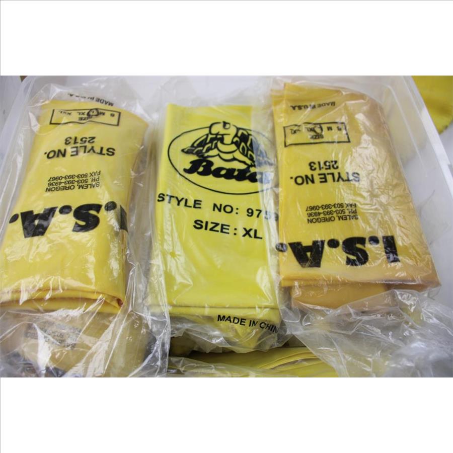 Box Of Yellow Boot Covers