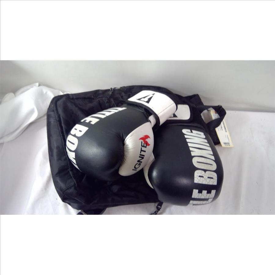 Boxing Gloves And Backpack Lot, 2 Pieces Property Room