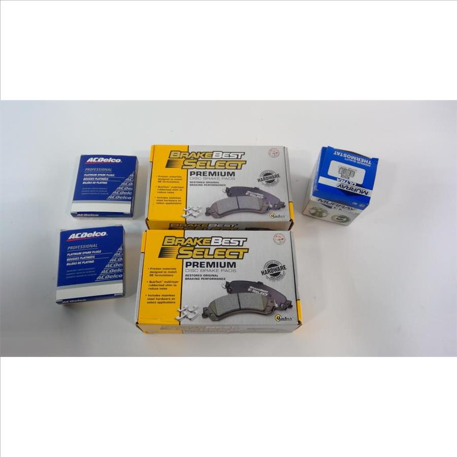 BrakeBest Select Brake Pads And More, 5 Pieces Property Room