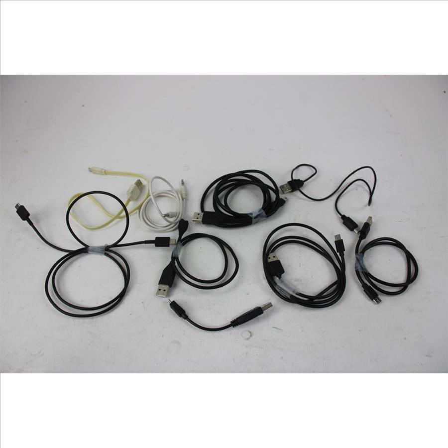 Bulk Lot Cables And Adapters