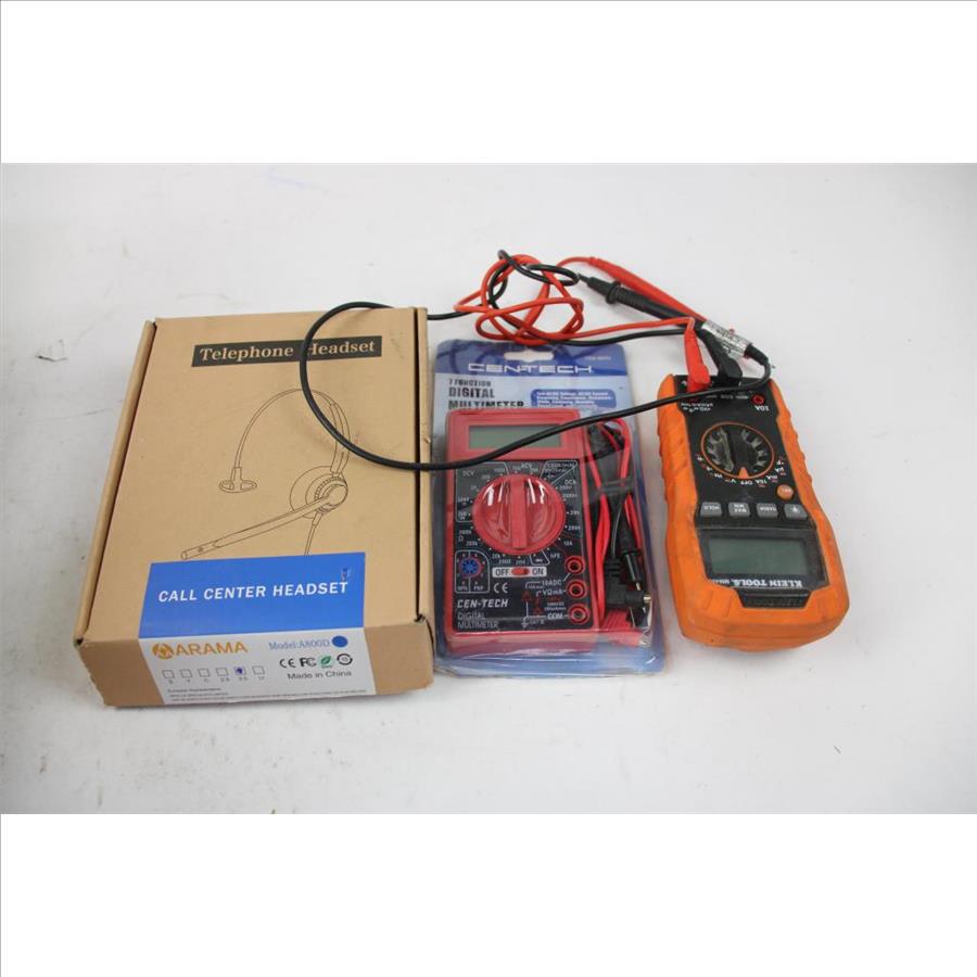 Bulk Lot Flaslights, Call Center Headset