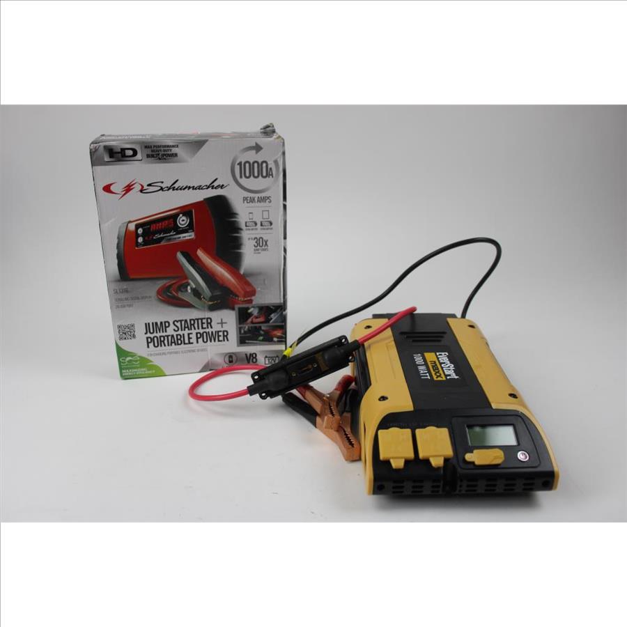Bulk Lot Jump Starter, Sylvania, Hoslters And More