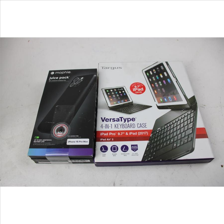Bulk Lot Proctective Charging Case, Charging Power Bank, Keyboard Case