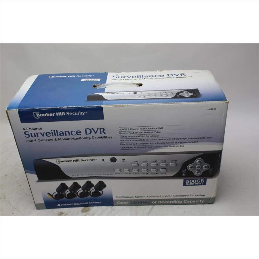 Bunker Hill Security Surveillance System Property Room