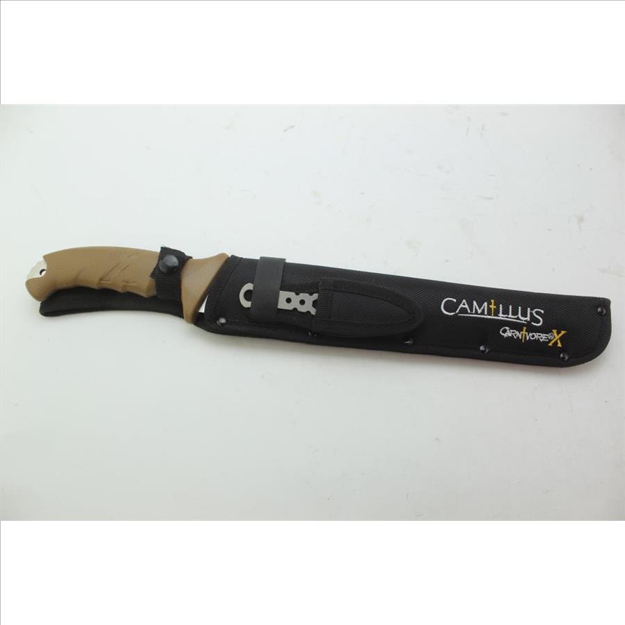 Camillus Carnivore X Fixed Blade Knife W/sheath Property Room