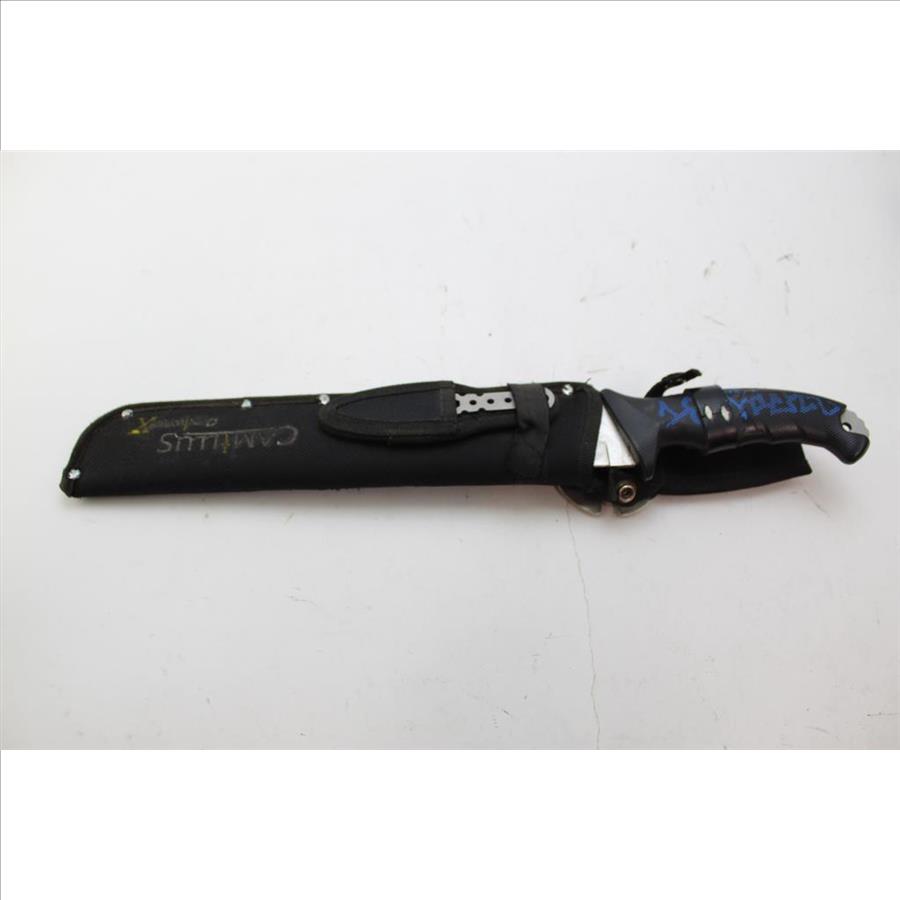 Camillus Carnivore X Fixed Blade Knife W/sheath Property Room