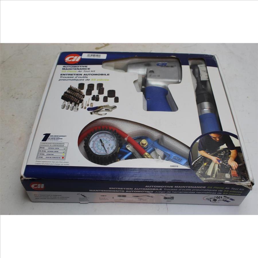 Campbell Hausfeld Automotive Maintenance Air Tool Kit Property Room