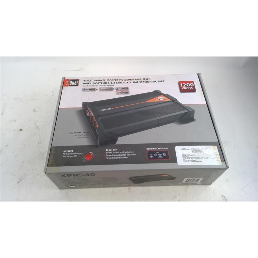 Car Dual 1200w Amplifier