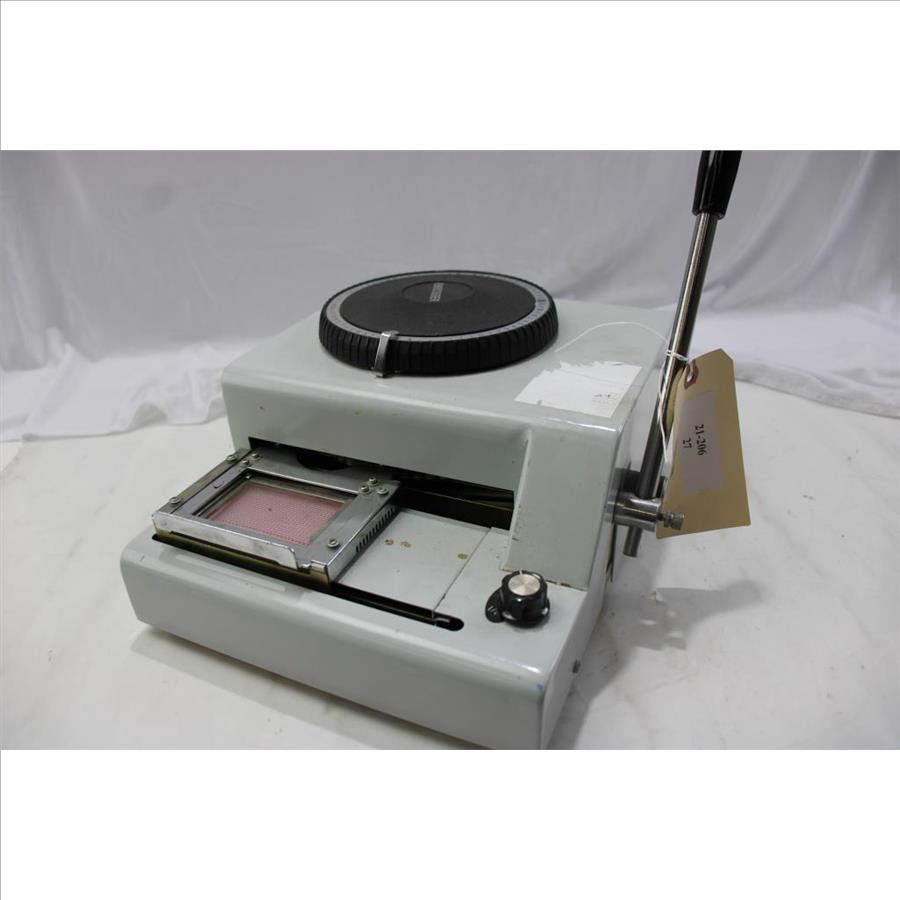 Careshine 72 Character Manual Embossing Machine PVC Card Embosser