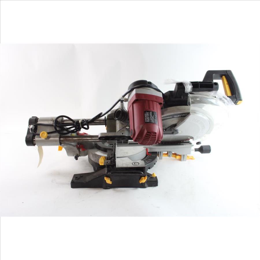 Chicago Electric 12" Double Bevel Sliding Compound Miter Saw Property