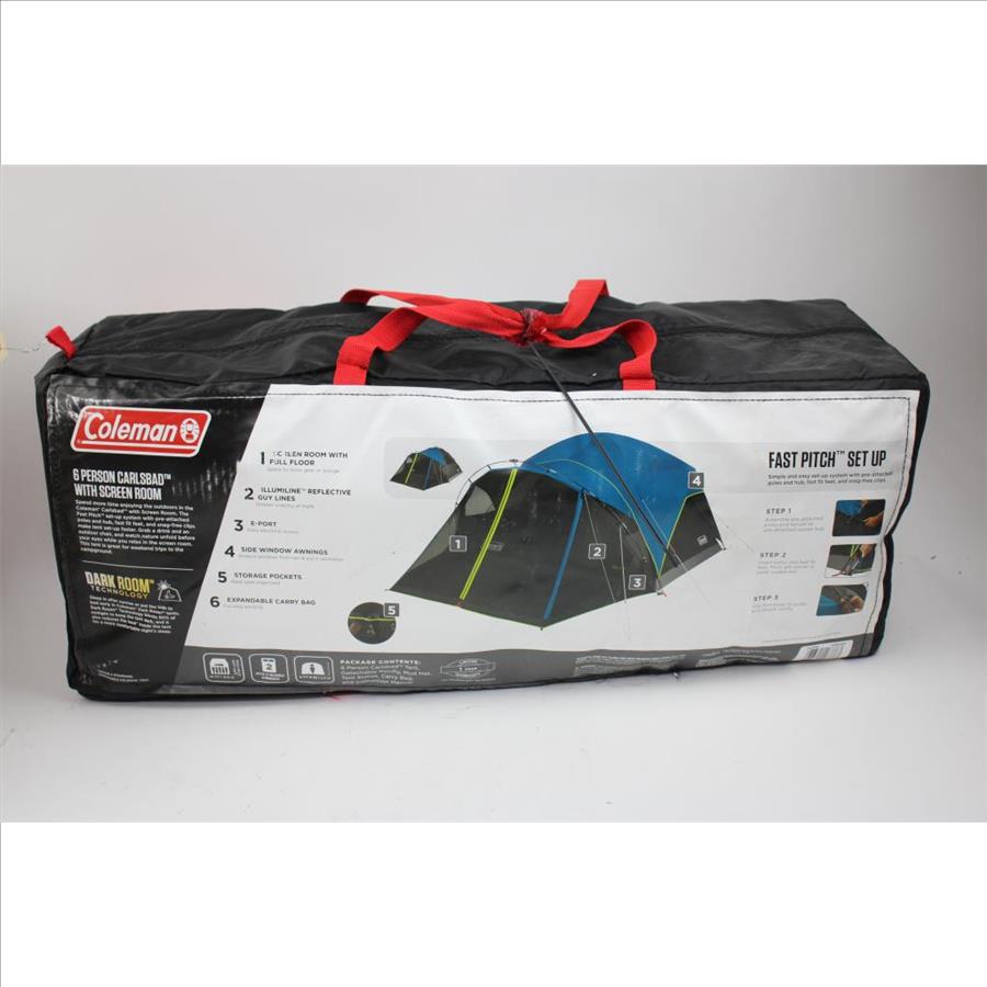 Coleman 6 Person Carlsbad With Screen Room