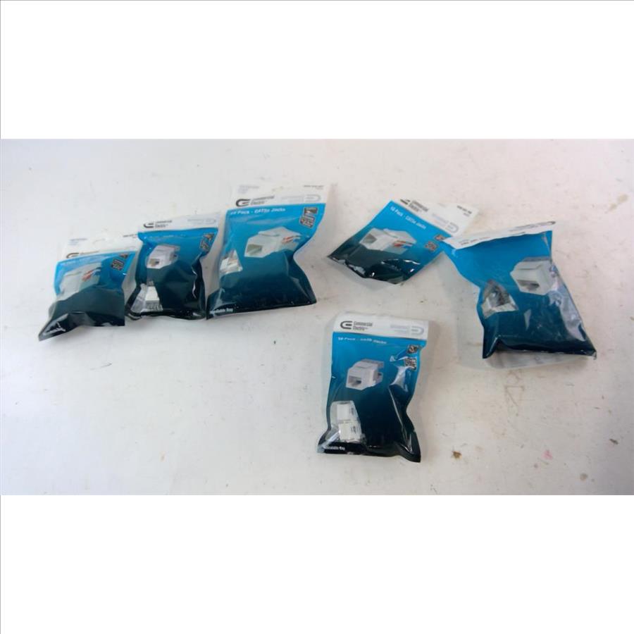 Commercial Electric Cat 6 Jacks Packs 5 Pieces