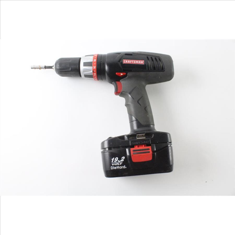 Craftsman Cordless Drill Driver Property Room